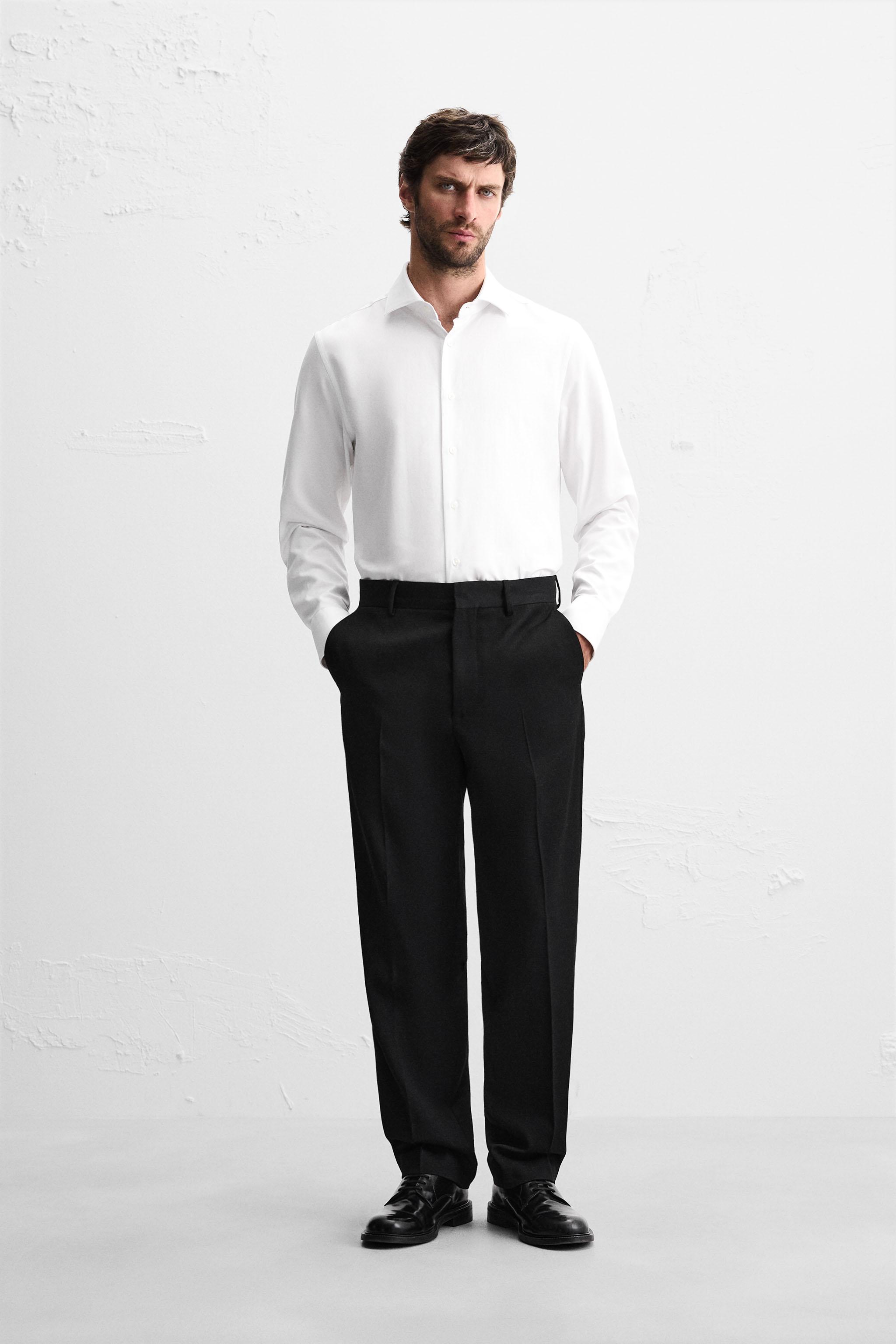 CHEMISE SLIM FIT STRUCTURÉE
